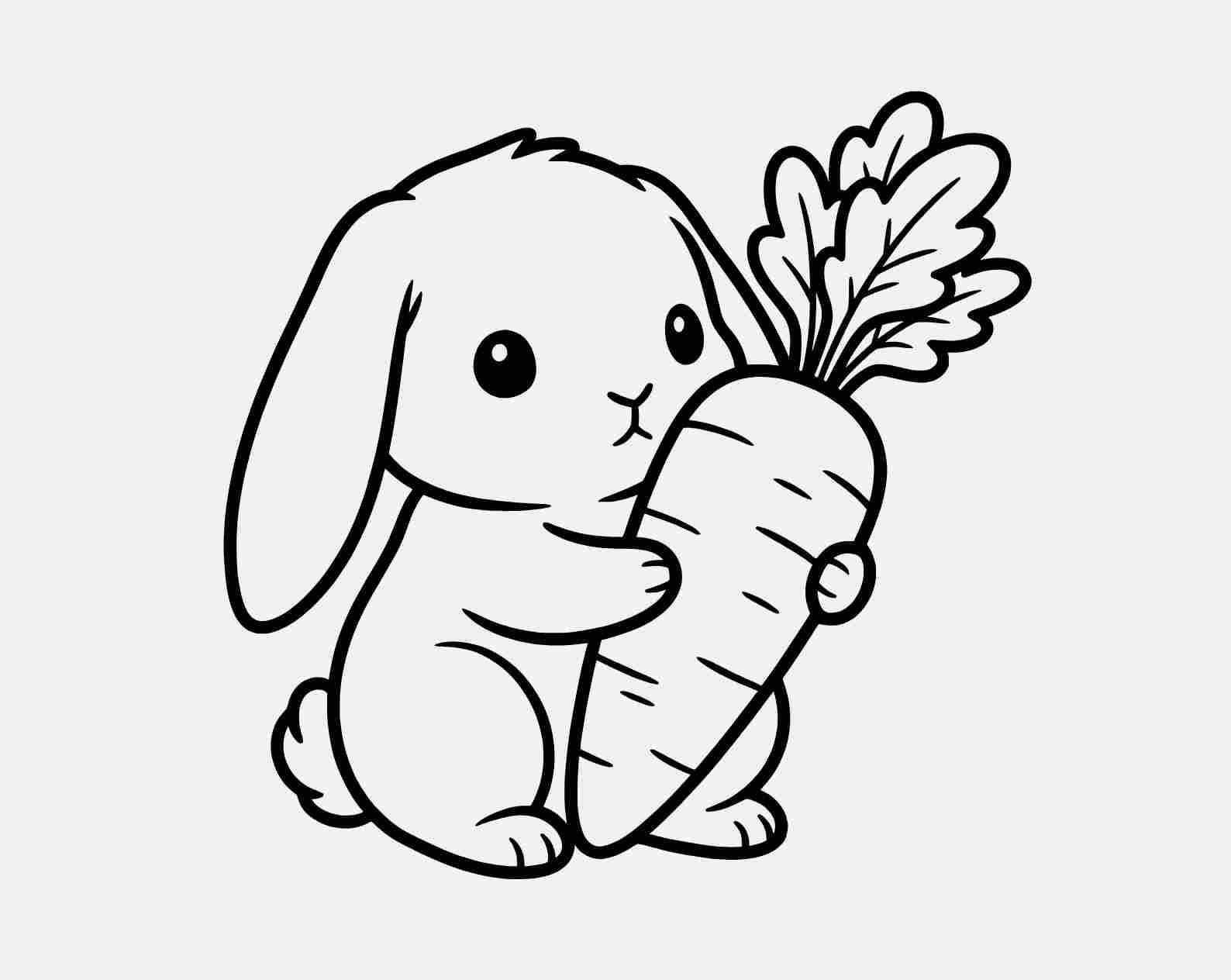 Baby Bunny SVG PNG – Cute Easter Bunny Design | Cricut & Silhouette Cut ...