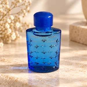 Vintage Joop! Nightflight Eau de Toilette 5 ml Miniatyr – Sällsynt Utgången Parfym från 1990-talet – Blå Samlarflaska