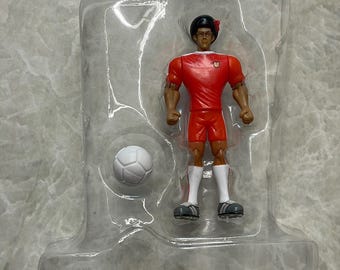 Figurka akcji Supa Strikas Joe, 4" z piłką nożną, rzadka, w oryginalnym pudełku