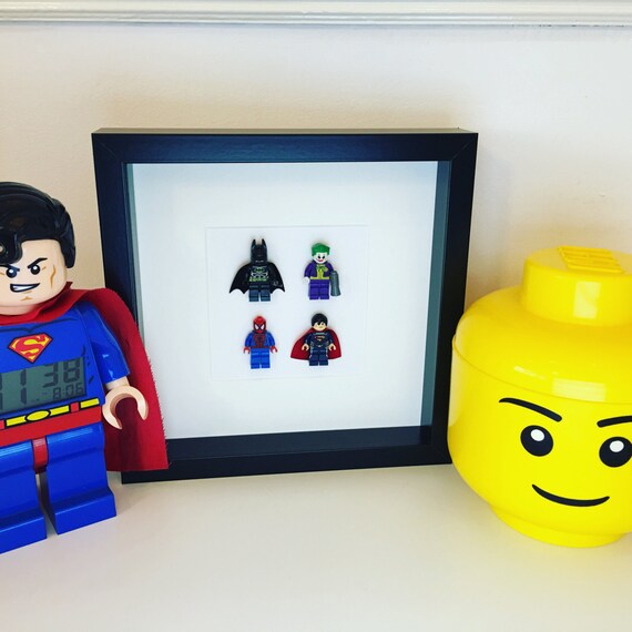 Marvel Avengers Lego Mini Figure Frame Thor Hulk Ironman Captain America Comic Book Superhero Hero Alternative Superman Gift