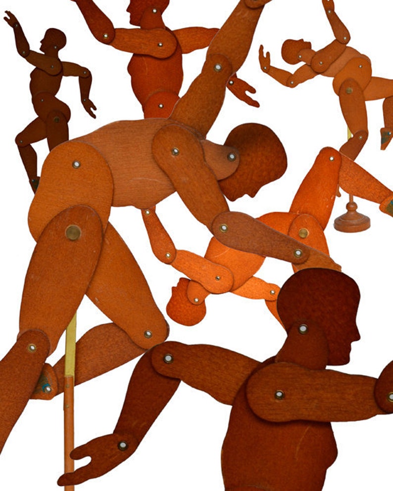 Mannequin Mannequins Abstract Modern Dance 8x10 PRINT by Etsy