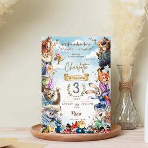 Zootopia 2 Girl Birthday Invitation Template, Zootopia Animal Party Digital Download, Zootopia 2 Birthday Invitation, Zootopia invitation
Zootopia 2 Birthday Invite Editable Template, Zootopia digital download, Judy Hopps, Zootropolis Invitation Digital Download Canva Template
Zootopia 2 Birthday Invite Editable Template, Zootopia digital download, Judy Hopps, Zootropolis Invitation