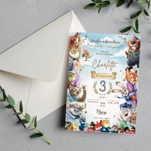 Zootopia 2 Girl Birthday Invitation Template, Zootopia Animal Party Digital Download, Zootopia 2 Birthday Invitation, Zootopia invitation
Zootopia 2 Birthday Invite Editable Template, Zootopia digital download, Judy Hopps, Zootropolis Invitation Digital Download Canva Template
Zootopia 2 Birthday Invite Editable Template, Zootopia digital download, Judy Hopps, Zootropolis Invitation