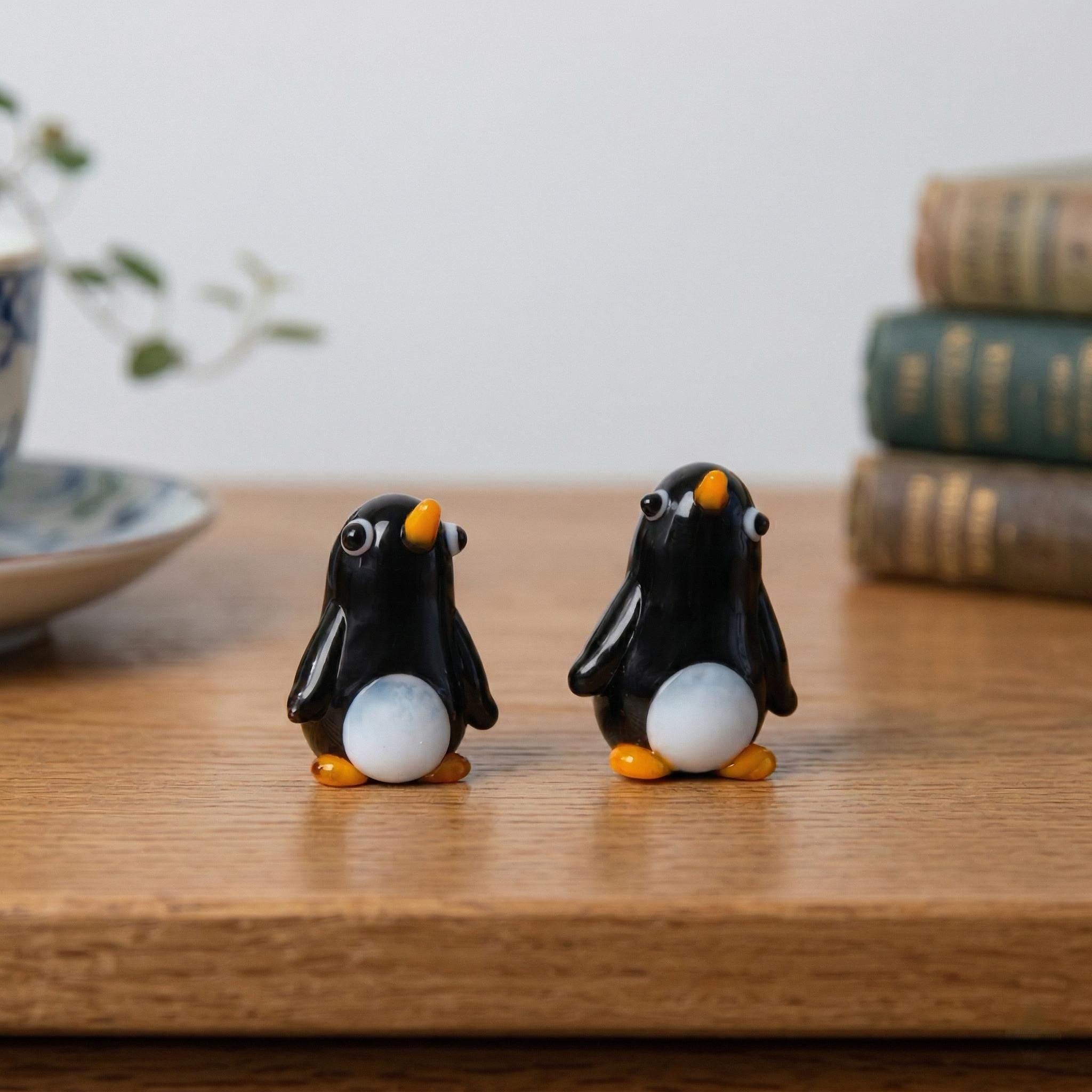 Murano glass penguin - Etsy 日本