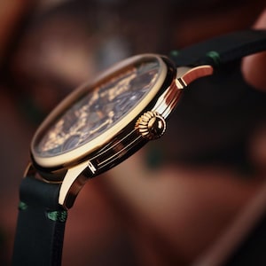 mechanical watch  side of the watch