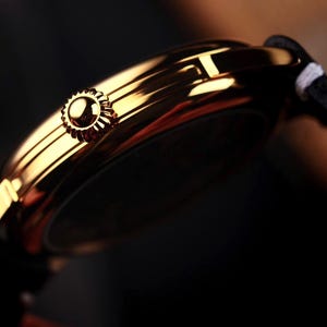 Crown on watch