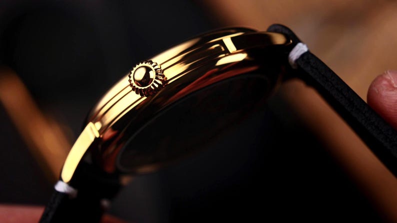 Crown on watch