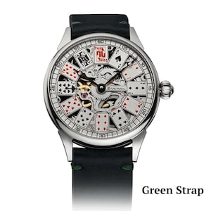 Green strap On a white background