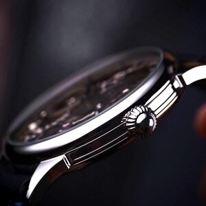Crown on Flagman watch