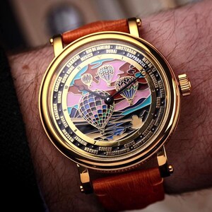 Handmade watch on Wrist
