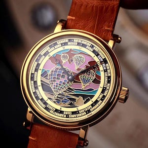 Artisan watch on hands