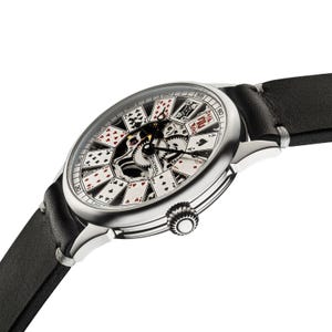 Casino watch On a white background