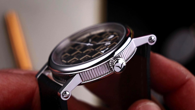 Artisan watch on hands