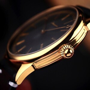 Mechanical watch on hands