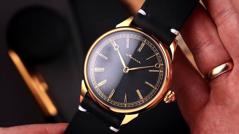 Marriage watch on hands