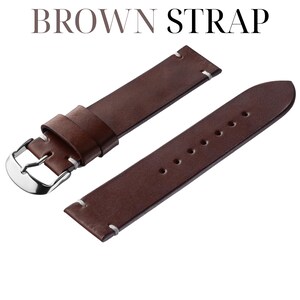 Brown strap