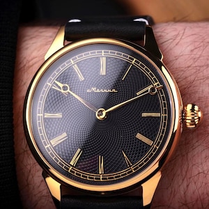 Artisan watch on wrist