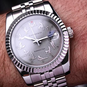 Artisan watch on wrist