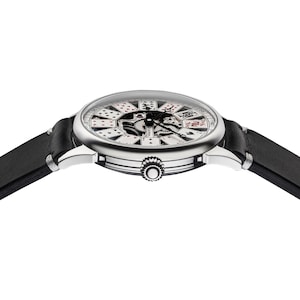 Poker watch On a white background