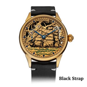 Black strap on White background