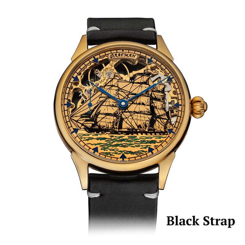 Black strap on White background