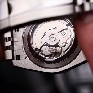 Mechanical movement on back side