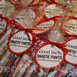 STAAR Test Printable DIY Good Luck Smartie Pants | Etsy
