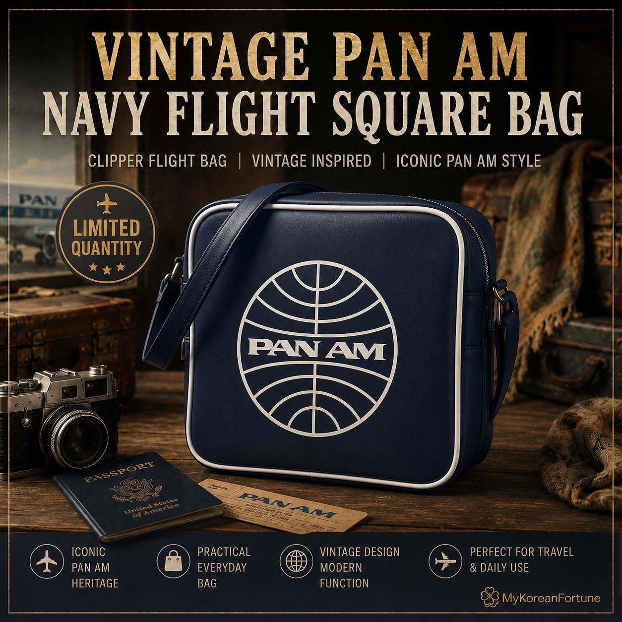 Pan am bag - Etsy 日本
