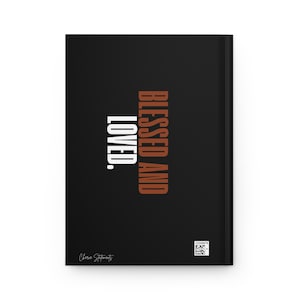 Just a Girl Hardcover Journal | Matte Black image 3