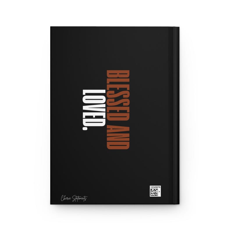 Just a Girl Hardcover Journal | Matte Black image 3