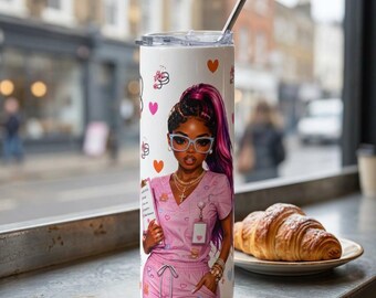 Personalized CNA Stainless Steel Tumbler 20oz