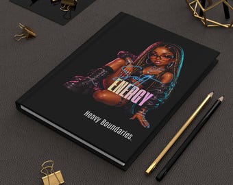 Diario con copertina rigida Soft Energy Matte Black