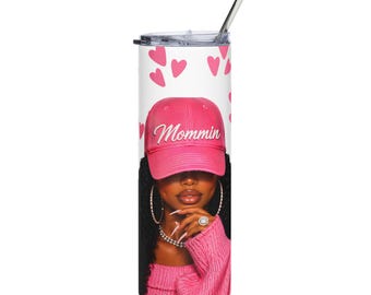 Mommin Stainless Steel Tumbler 20oz | Mom Life Travel Mug
