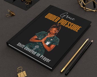 Rivista per infermieri con copertina rigida e quaderno opaco