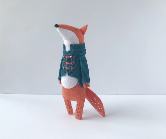 woodland fox stuffed animal