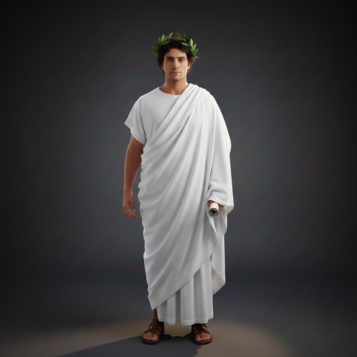 Roman Senator Toga for Men , Ancient Senator Costume , Historical Greek ...
