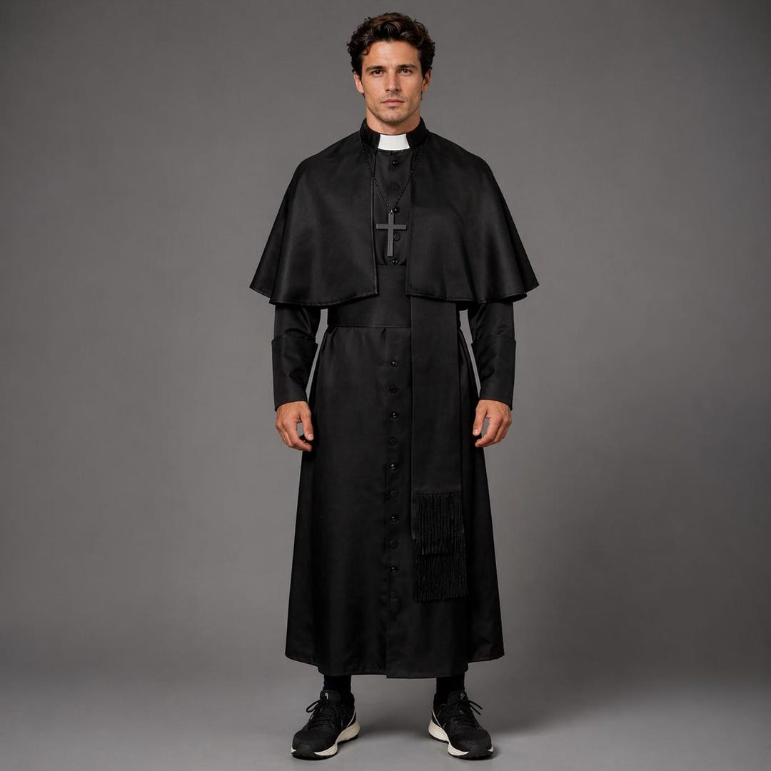 Cassock Rome Clergy Roman Cassock for Men's , Traditional Cloth , Custom Catholic - Etsy