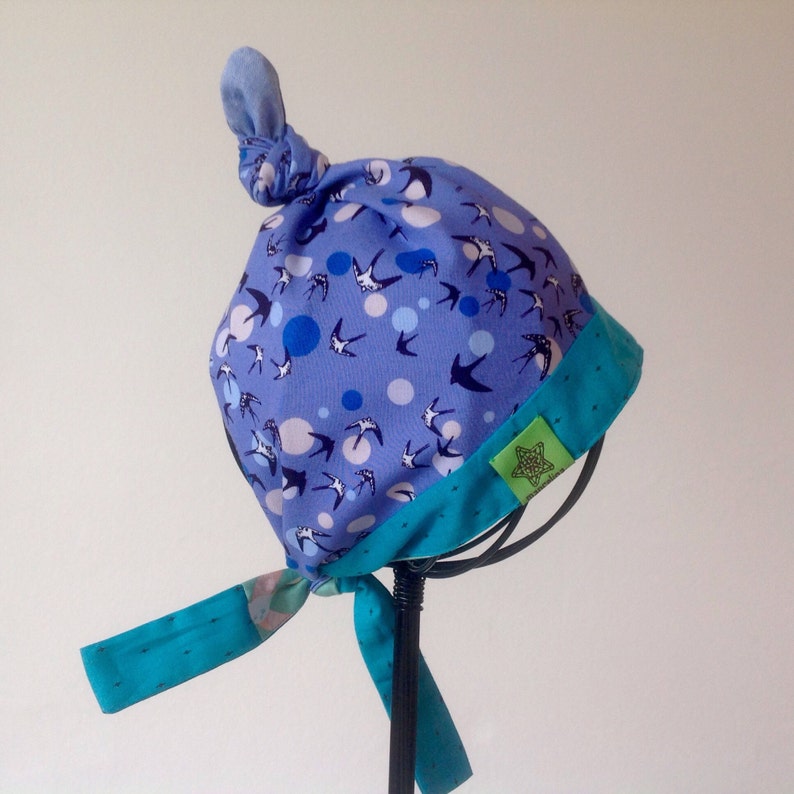 Little Girl Boy Reversible Kerchief Summer Hat Bandana Headband Head scarf bib Garden Scarf Head Wrap