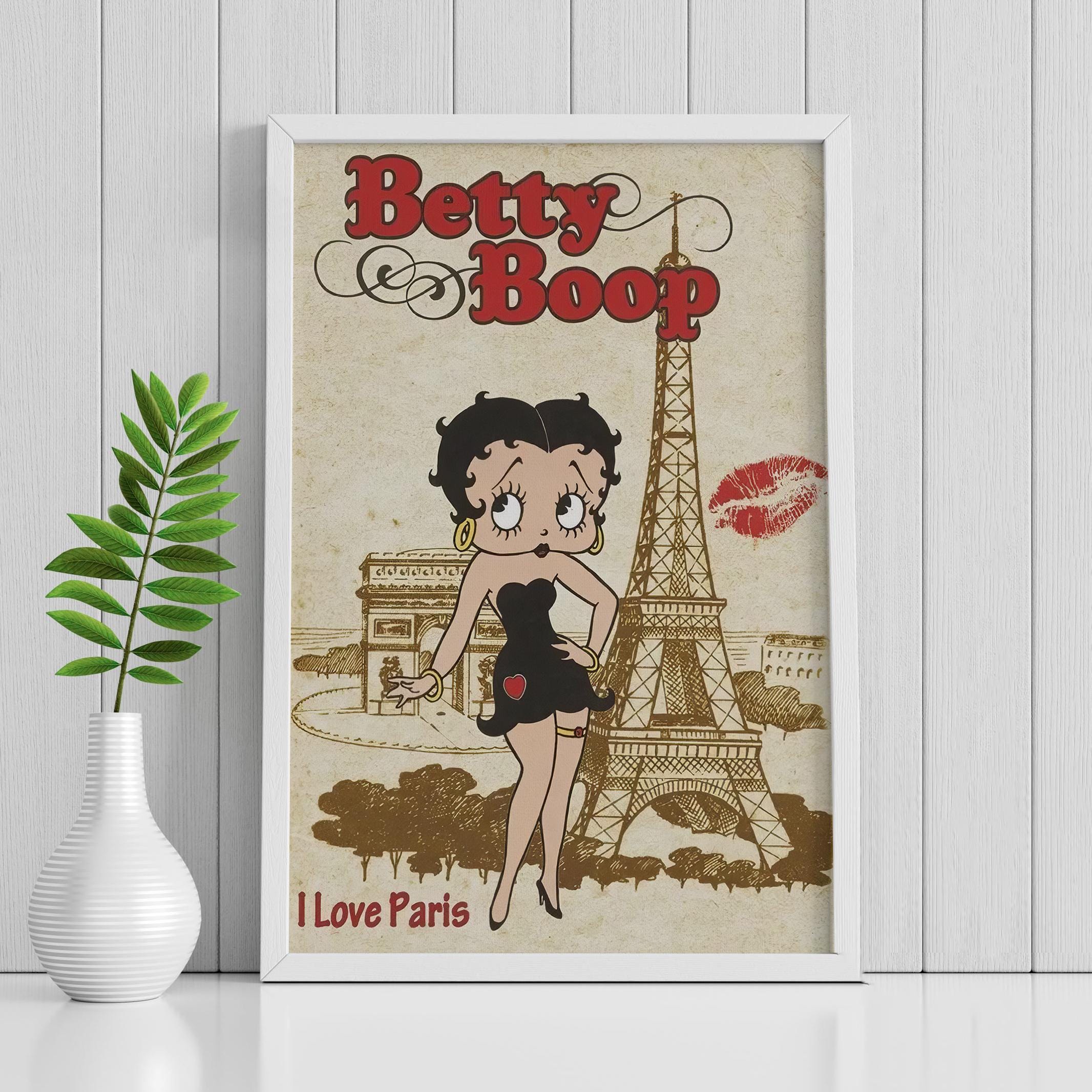 Betty boop poster - Etsy 日本