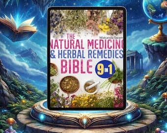 E-book - The Herbal Remedies & Natural Medicine Bible - 9 in 1 | Download