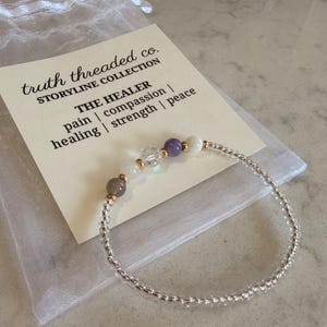 Christian Healing Bracelet Inspired by Jeremiah 30:17 | Faith Based Encouragement Gift for Illness, Grief, Postpartum | The Healer
