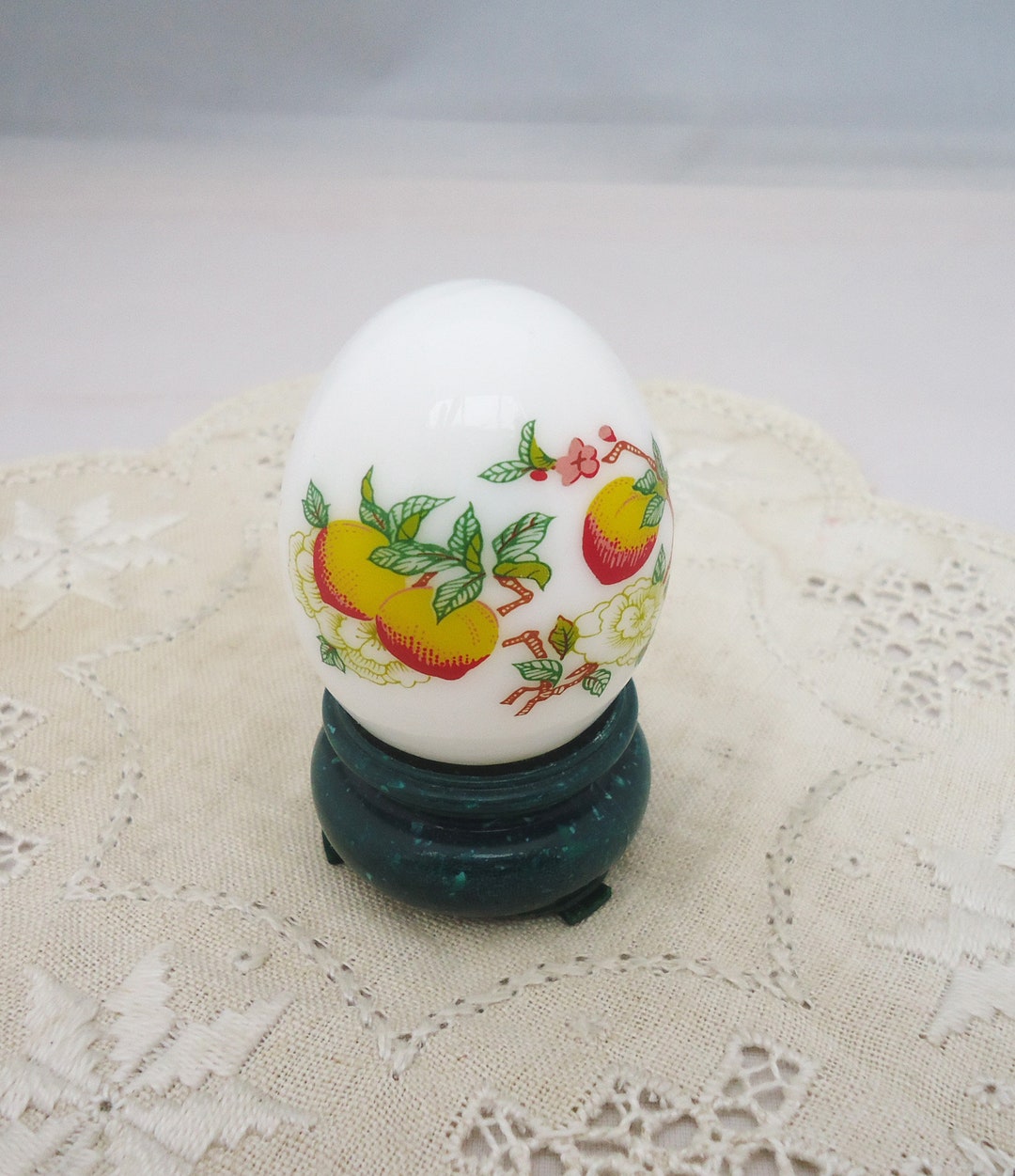Collectable Avon Egg Shaped Perfume Bottle, Avon Perfume Bottle, Avon