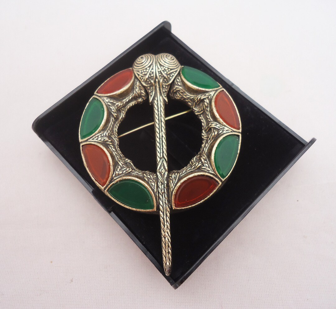 Vintage miracle Brooch, Large miracle Brooch Etsy