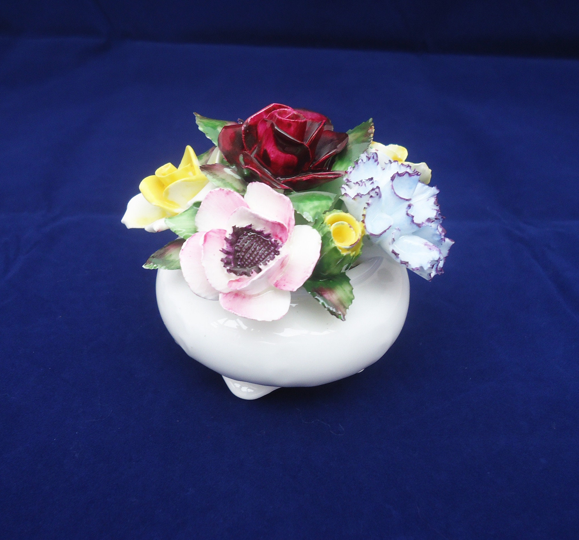 Royal Doulton Floral Ornament Royal Doulton Bone China Etsy