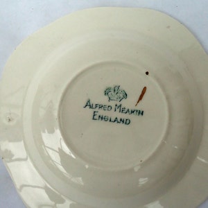 Vintage Alfred Meakin Pin Dish, Flower Design, Alred Meakin China, UK Seller image 4