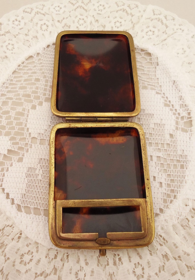 Vintage/Antikt celluloidkortsfodral bild 7