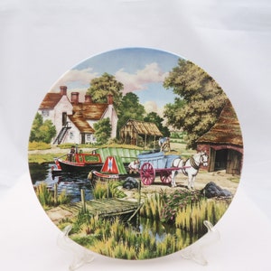 Royal Worcester Decorative Plate "Loading up"