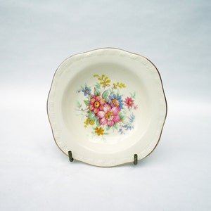 Vintage Alfred Meakin Pin Dish, Flower Design, Alred Meakin China, UK Seller image 3