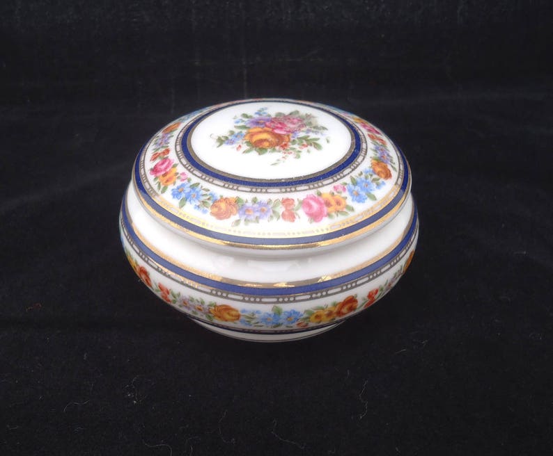 Jewelry Storage The Regal Bone China Trinket Box China Powder Jar Regal