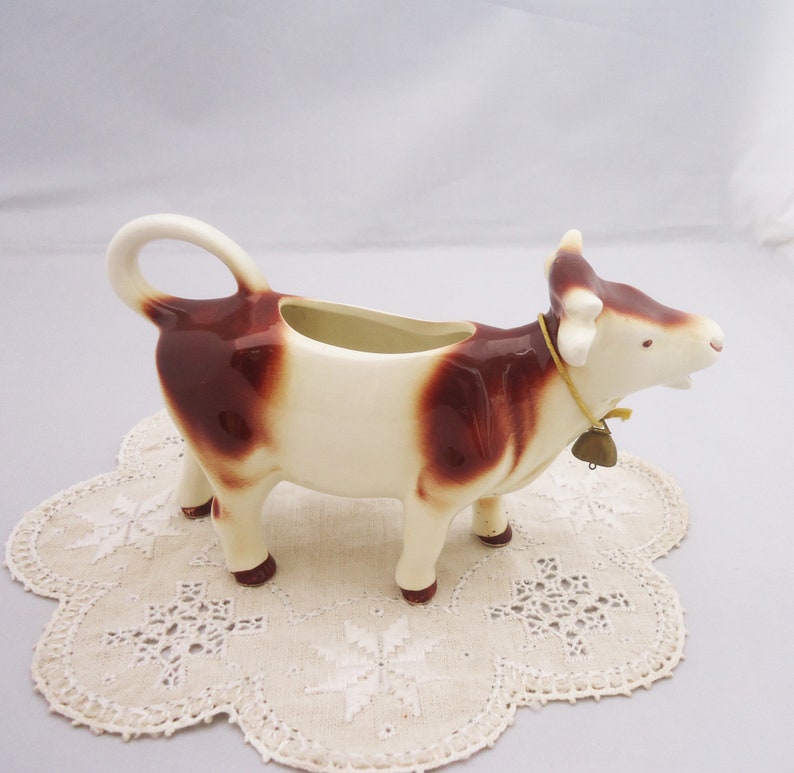 Goebel Milk Jug Goebel Cow Creamer West German Cow Pitcher Etsy